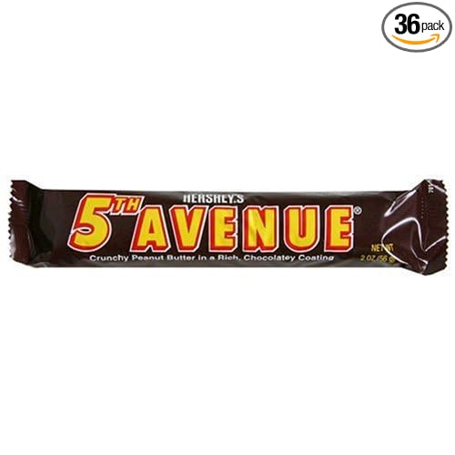 5th Avenue Candy Bar 2-Ounce Bars (Pack of 36) by 5th Avenue