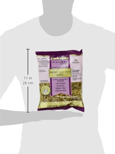 Tinkyada Brown Rice Pasta Elbows 16 Ounce (Pack of 12)