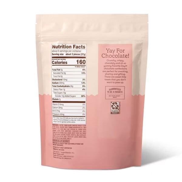 Milk Chocolate Caramel Pretzels 6.5 oz each 2 Bag