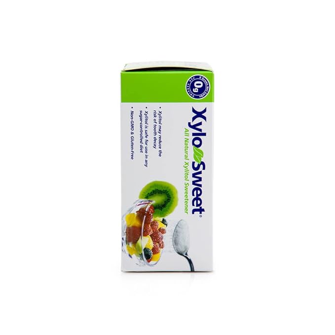 Xlear XyloSweet Plant Sourced Xylitol Sweetener - Pure Natural Sugar Substitute Granules Non-GMO Gluten-Free 100 Packets (Pack of 3)
