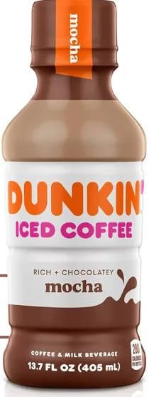 Mocha Original Iced Bottled Coffee Drink 13.7 fl oz + King Combos QR Code and (3 Bottles of Mocha Chocolate Flavor)