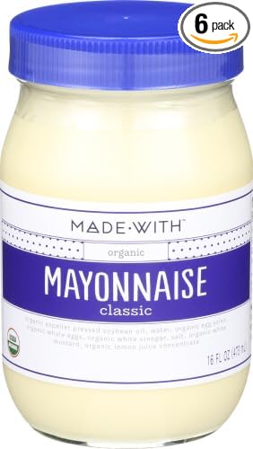 Made With Mayonnaise Organic 16 oz (Pack of 6)