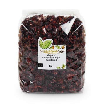 Buy Whole Foods Organic Dried Cranberries (1kg)