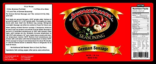 The Sausage Maker - German Sausage Seasoning 1 lb. 8 oz.