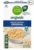 Generic Simple Truth Organic Original Instant Oatmeal 12ct (Pack of 4)