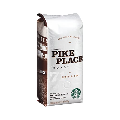Starbucks Pike Place Ground Coffee 16-Oz Bag