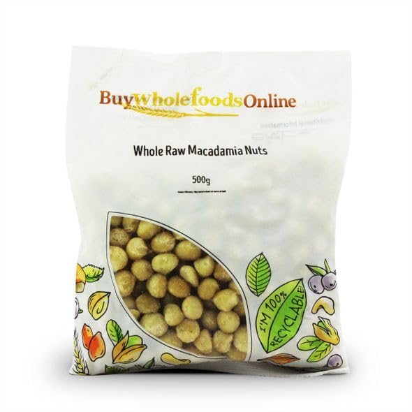 Buy Whole Foods Whole Raw Macadamia Nuts (500g)