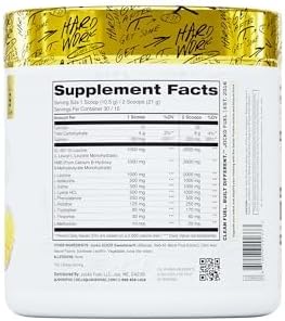 Jocko Fuel Muscle Drive Pro Series Mango Passionfruit HMB Di-Leucine EAAs Protects Lean Muscle Mass &amp Breakdown Aids Recovery Natural Appetite Suppressant No Bloat Zero Sugar 30 Servings