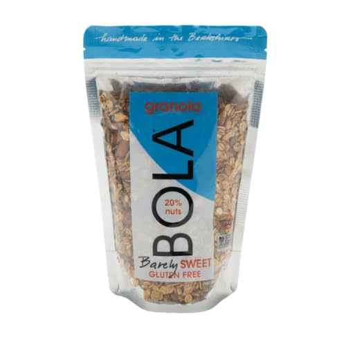 BOLA granola Barely Sweet Low Sugar Almond &amp Pumpkin Seed Granola 12oz - 3 PACK