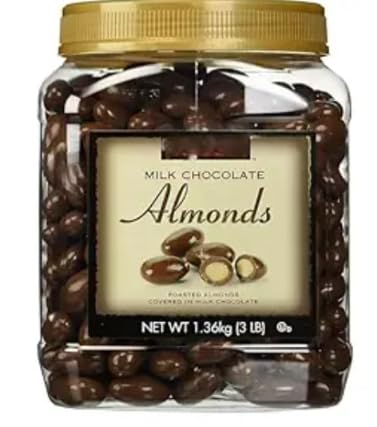 Almonds Milk Chocolate- Kirkland Signatur'e 3 lb by tc