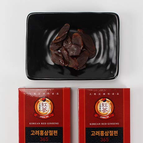 JUNGWONSAM Korean Honey Sliced Red Ginseng 365