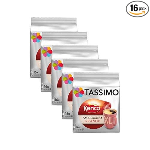 Tassimo Kenco Americano Grande (Pack Of 5) 16 T-Discs