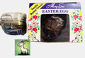Mary Sue Vanilla Butter Cream Easter Egg (8 oz) + Mary Sue Pecan Nougat Egg (3 oz) Angry Goat Goods fridge decoration included.