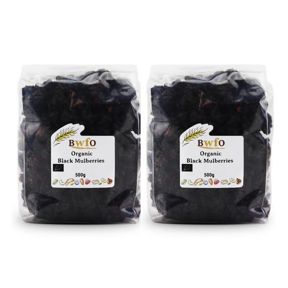Buy Whole Foods Organic Black Mulberries (1kg)