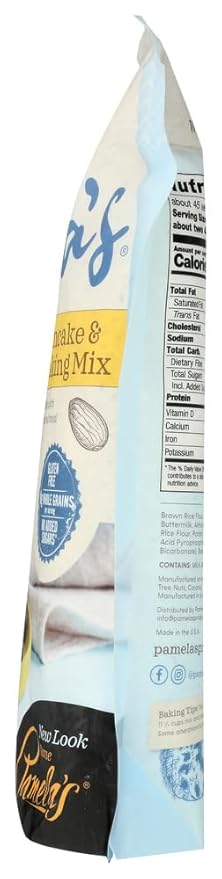 Pamelas Mix Pancake Baking Wf Gf