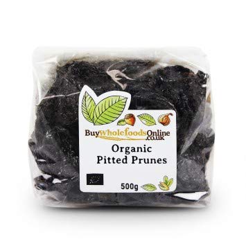 Buy Whole Foods Organic Pitted Prunes (500g)