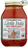 Generic L.ittle Italy Spicy Pasta Sauce 32 oz (Pack of 12)