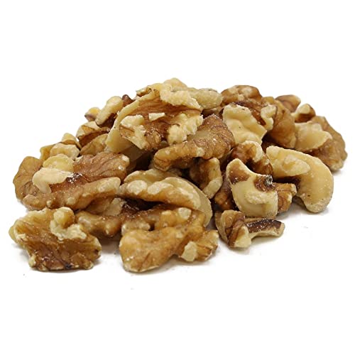 C.J. Dannemiller RAW Walnuts Halves &amp Pieces Bulk 10 LB Box Perfect for Cooking and Trail Mix
