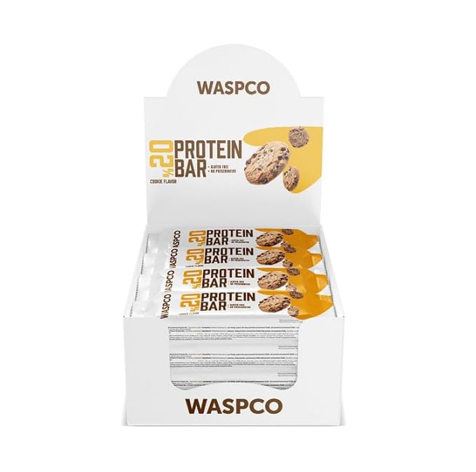 (12 Count) Protein Bars COOKIE Gluten Free with 8g Protein and 0.7g Sugar 40G