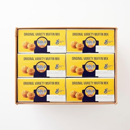 Gold Medal Original Variety Muffin Mix 5 Lb Box (Pack of 6)