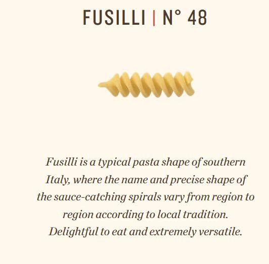 Rummo Fusilli Pasta No. 48 1 lb (Pack of 14) – Non-GMO Parve Premium Italian Dry Pasta