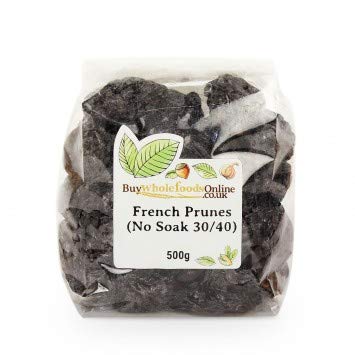 Buy Whole Foods Prunes (No Soak 30/40) French (500g)