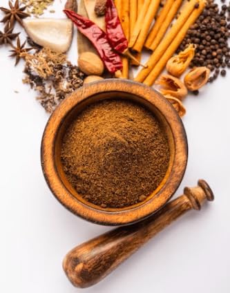 Mahamandaleshwar Garam Masala Powder – Hot Spice Mix – 1+1 Combo Pack (200g x 2) – Authentic Indian Blend