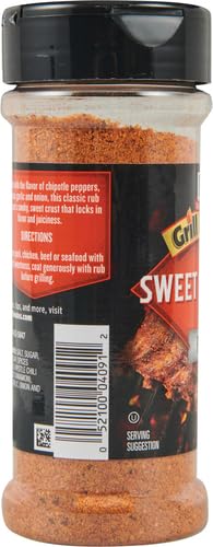 McCormick Grill Mates Sweet &amp Smoky Rub 5.37 Oz (Pack of 4)