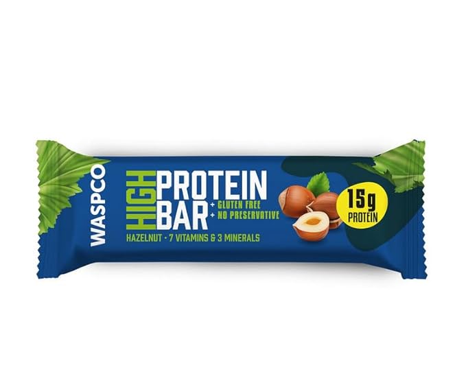 (12 Count) Protein Bars NUTS Gluten Free with 15g Protein and 2g Sugar 50G