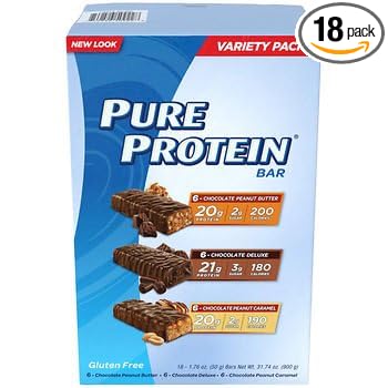 Pure Protein Bars Variety Pack 18 ct./1.76 oz. x2 AS