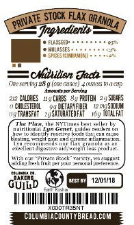 Flax Granola - Plain - The Plan Friendly Gluten Free - 42 oz