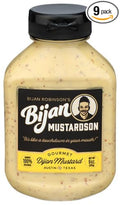 Bijan Mustardson Mustard Dijon Gourmet 9 oz (Pack of 9)