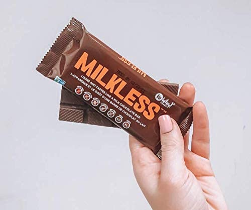 Vegan Gluten Free Nut Free | Milkless Chocolate Bars (16 Pack) | Dairy Free Soy Free Sesame Free | Allergy Friendly Snacks | No Whey Foods