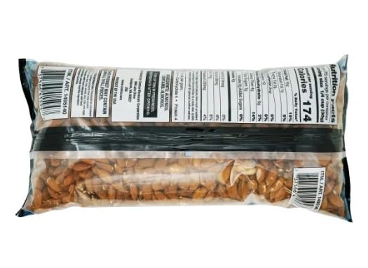 Whole Raw Almonds - 5lb Bulk Bag - Fresh &amp Healthy