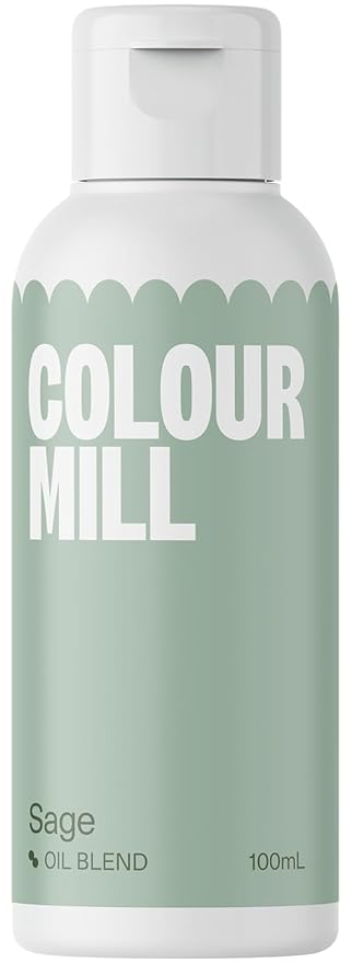 Colour Mill Oil-Based Food Coloring 100 Milliliters (Sage)