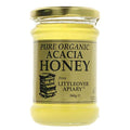 Littleover Apiaries Organic Acacia Honey 340g (Pack of 6)
