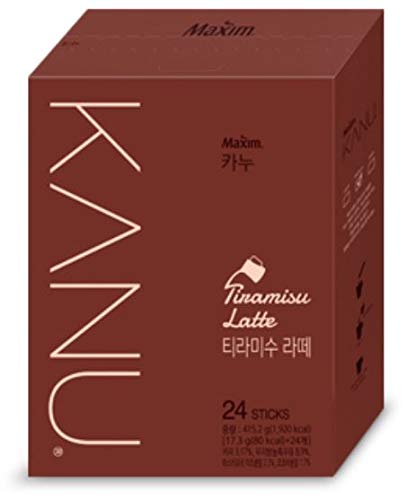Maxim KANU Tiramisu Latte 48 Sticks (Pack of 2)