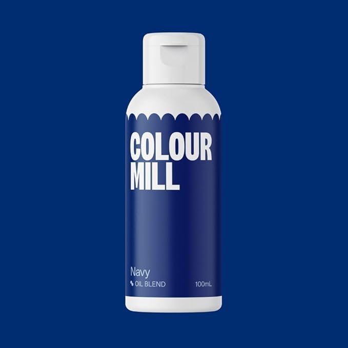 Colour Mill Oil-Based Food Coloring 100 Milliliters (Navy)