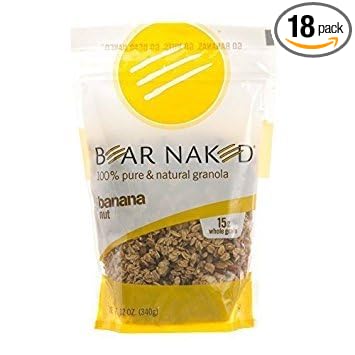 Bear Naked All Natural Granola Banana Nut 12-Ounce Pouches(Pack of 18)18