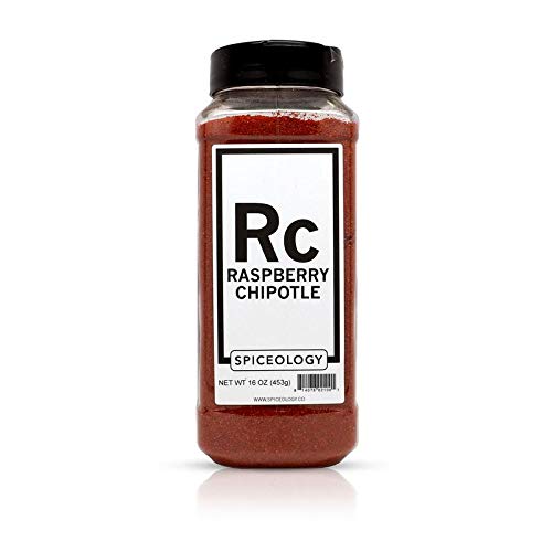Spiceology - Raspberry Chipotle Sweet &amp Spicy All-Purpose BBQ Seasoning Spice Rub - 16 oz