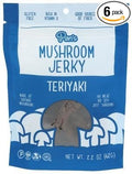 Pans Jerky Mushroom Teriyaki 2.2 oz (Pack of 6)