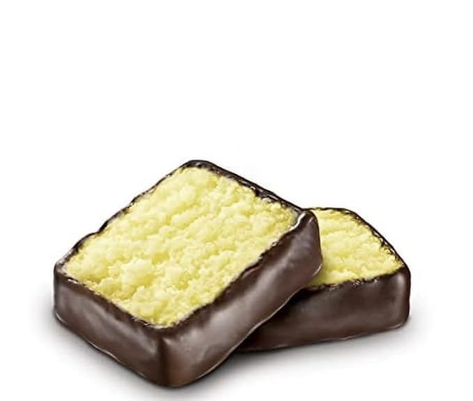 Coconut Patties Pina Colada Flavor – Chocolate Covered Coconut Candy Bars – Soft &amp Chewy Tropical Snack – 2 Pack – Oh!asis