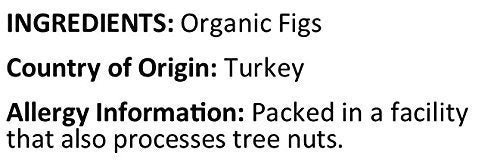 Anna and Sarah Organic Dried Turkish Figs No Sulfur No Sugar Added All Natural in Resealable Bag 5 Lbs