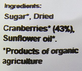 Suma Organic Cranberries 125 g (Pack of 6)
