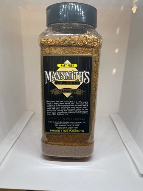 Mansmith's Glazing Rub (Salt Free) 27 oz.