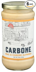 Carbone Creamy Carbonara Pasta Sauce with Chicken and Cheese 15 oz (Pack of 6)