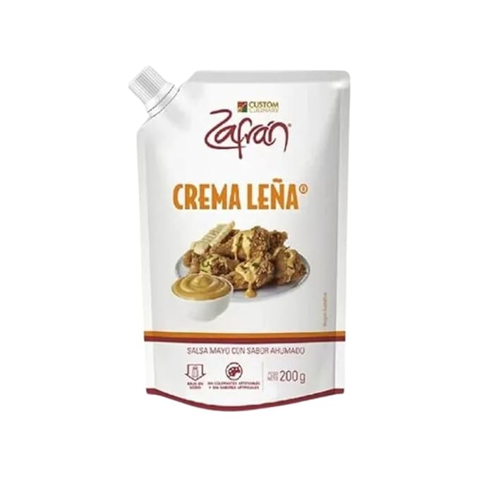 Zafran Salsa Showy 200gr Salsa BBQ Sweet 200gr Salsa Dulce Maiz 200gr Salsa Crema Leña 200gr (4 Pack) Honey BBQ sauce Colombian showy sauce Zafran sweet corn sauce Zafran firewood cream sauce