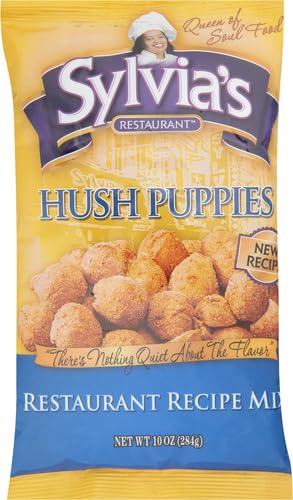 Sylvia's Hush Puppies Mix 10 Ounce Packages (Pack of 9)