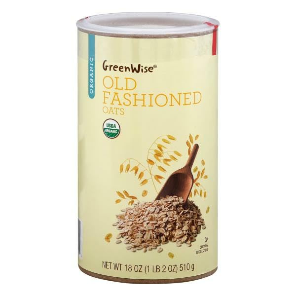 Green-Wise Organic Old Fashioned Oats - 18 oz (510g)…