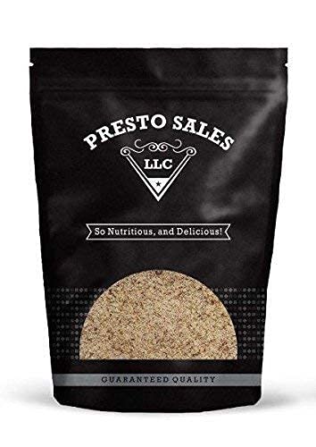 Presto Sales Almonds Fresh Natural Unblanched fine Flour / Meal healthy Raw 80 oz. | KETO and PALEO friendly Vegan Alternative Premium Quality Skin on Delicious | #1 Diet Low Carb Protein Whe